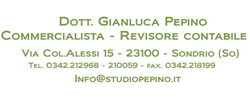Logo del partner Dott. Gianluca Pepino